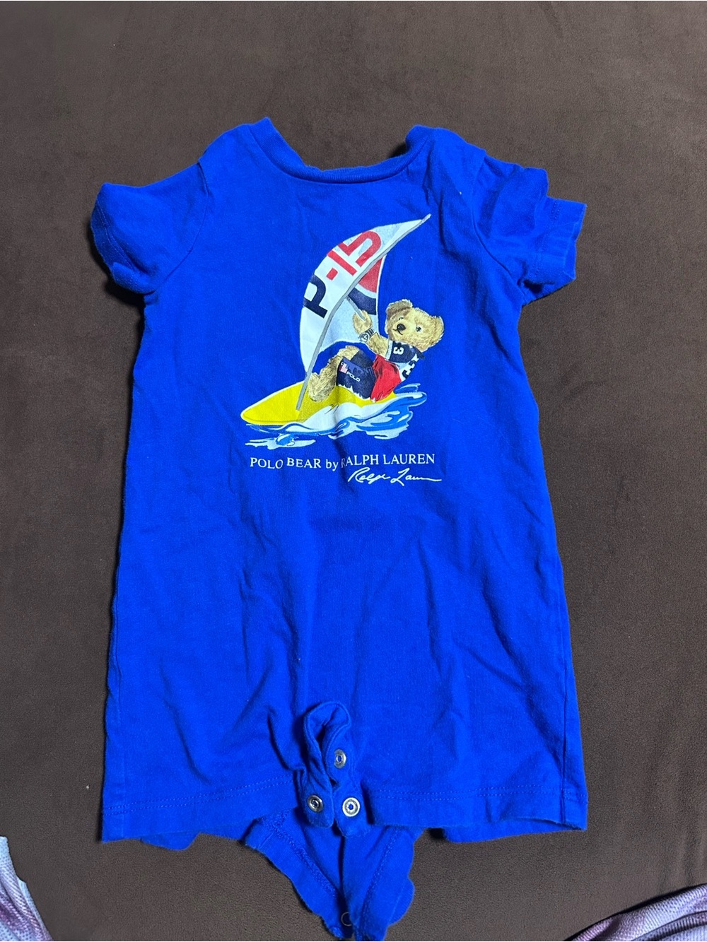 RALPH LAUREN - Polo Bear Bodysuit